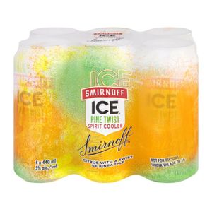Smirnoff Storm Pine Twist Can (6 x 440ML)